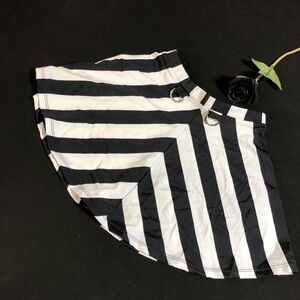 Killstar Black and White Asymmetrical Skater Coverup